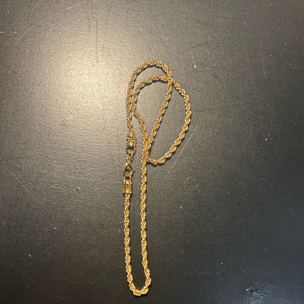 Brandy Melville Gold Rope Chain Necklace